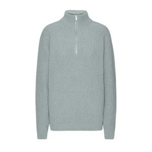 cs5091-steelblue-1-4-rits-trui-colorful-standard-merino-steel-blue-staalblauw