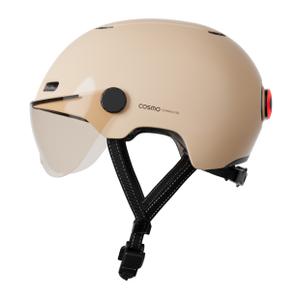 fusion-shiny-sand-fietshelm-cosmo-connected-fusion-avec-lumiere-cosmo-ride-telecommande-helder-zand-tu