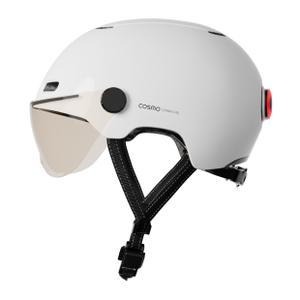fusion-shiny-white-fietshelm-cosmo-connected-fusion-avec-lumiere-cosmo-ride-telecommande-helder-zand-tu
