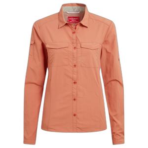 cws534-14x-damesblouse-met-lange-mouwen-craghoppers-nosilife-adventure-iii-red-sandstone