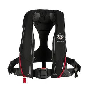 cs-9720bra-automatisch-reddingsvest-zonder-harnas-crewsaver-180n-pro-flashlight-zwart-rood-l-xl