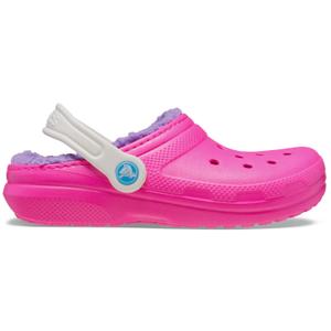 207010-6tx-klassieke-gevoerde-kinderen-klompen-crocs-pink-crush-multi