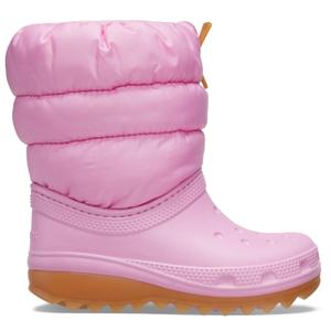207684-6xq-kinderlaarzen-crocs-classic-neo-puff-zuurstokroze