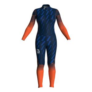 333909-38000-dames-racepak-daehlie-sportswear-beyond-oranje-schokkend