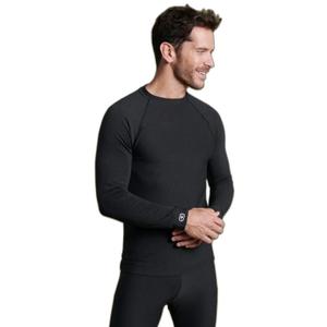 69122-noir-t-shirt-met-lange-mouwen-damart-comfort-thermolactyl-4-zwart