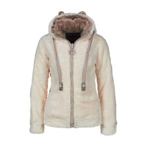 areli-qi-ecru-dames-fleece-met-capuchon-degre-celsius-areli-ecru