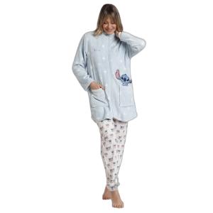 67141-0-000204-warme-lange-mouwen-damesrobe-disney-ohana-azul