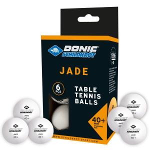 618371-tafeltennisbal-donic-schildkrot-jade-40-abs-x6-wit-tu