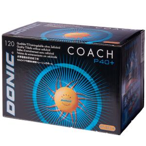 550272120-set-van-120-tafeltennisballen-donic-coach-p40-40-mm-oranje-tu