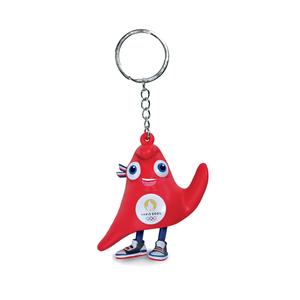 jo2415-pluche-doudou-compagnie-phyrges-olympiques-rood-wit-16-cm