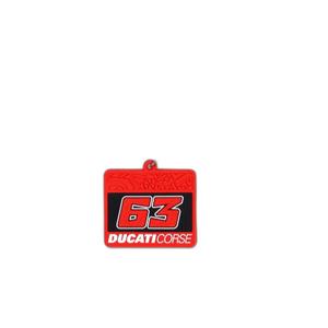 dbukh500303-sleutelhanger-ducati-bagnaia-zwart-rood-tu