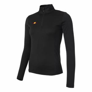 sfp16650bk-trainingsshirt-1-2-rits-voor-dames-ellesse-telero-zwart