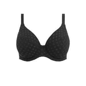 es800602blk-dames-beugel-plungebeha-elomi-bazaruto-zwart