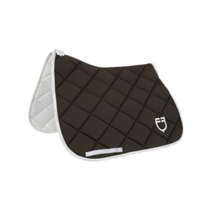 eth09022l-militarygreen-white-dressuurtapijt-voor-paard-van-technische-stof-met-logo-equestro-militarygreen-white