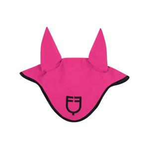 eth09023l-fucsia-black-korte-muts-van-technische-stof-met-logo-equestro-fucsia-zwart