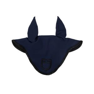 eth09023l-navy-black-korte-muts-van-technische-stof-met-logo-equestro-marine-zwart
