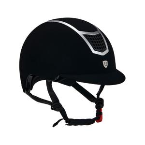 etu00004-black-silver-rijhelm-equestro-modello-eclipse-plain-velvet-zwart-zilver
