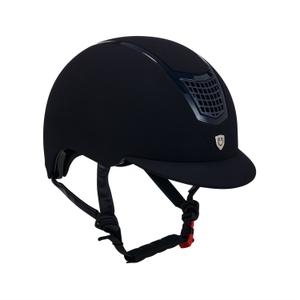 etu00004-navy-rosegold-rijhelm-equestro-eclipse-plain-velvet-marine-roze-goud