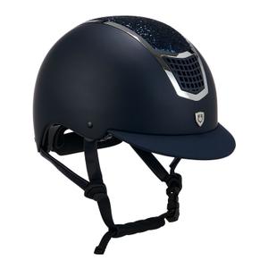 etu00006-navy-silver-rijhelm-equestro-eclipse-stone-mat-rowel-fitting-marine-zilver