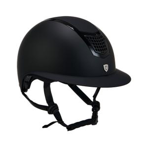 etu00007-black-black-rijhelm-equestro-modello-eclipse-plain-mat-zwart