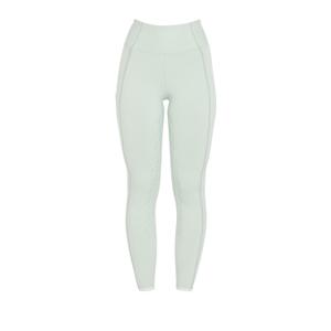 etw00047-lightgreen-dameslegging-met-volledige-grip-equestro-lichtgroen