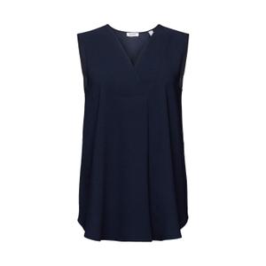 994ee1f309-400-damesblouse-met-v-hals-esprit-blauwe-marine