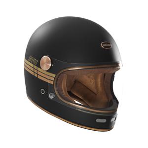 casqeduke2flatnoirmatbronze-volle-motorhelm-exklusiv-duke-2-flat-mat-zwart-bronze