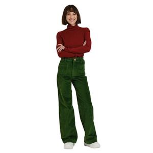 fl-90-wx-green-damesjeans-met-wijde-pijpen-f-a-m-paris-fauve-groene