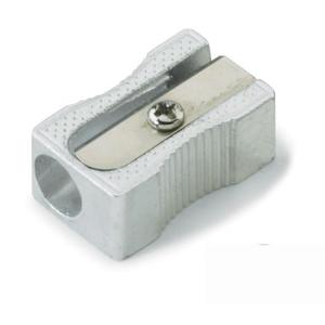 004187-doos-met-24-vierkante-metalen-puntenslijpers-voor-kinderen-faibo-zilver-tu
