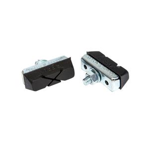 147847-paar-stadsremblokken-fibrax-caliper-symetric-gomme-x-raleigh-weinmann-40-mm-zilver-zwart-40-mm