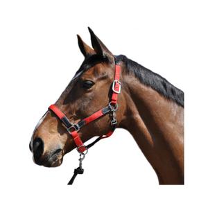 179501-noir-rouge-nylon-leren-halster-flags-cup-zwart-rood