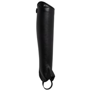 fnu01005-black-mini-leren-chaps-franceschini-masaccio-zwart