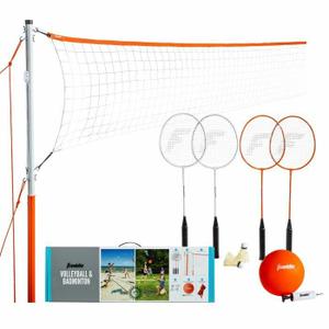 50610-badminton-volleybalset-franklin-starter-wit-oranje-tu