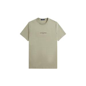 fpm4580-u54-t-shirt-fred-perry-emboidered-warm-grijs