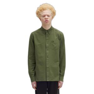 fpm5516-w19-shirt-met-lange-mouwen-fred-perry-oxford-vert-laurel-wreath