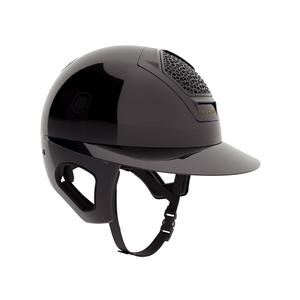 f03879-paardrijhelm-met-grote-vizier-en-oorbeschermers-freejump-voronoi-zwart-glans