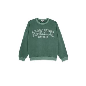 ksw12-frdis-smokegreen-meisjes-sweatshirt-french-disorder-max-washed-rookgroen