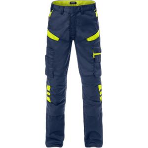 129482-556-werkbroek-fristads-2555-stfp-marine-blauw-geel-hoge-zichtbaarheid