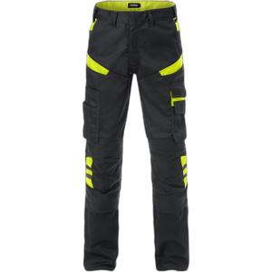 129482-982-werkbroek-fristads-2555-stfp-zwart-geel-hoge-zichtbaarheid