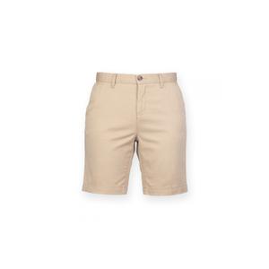 fr606-stone-dames-stretch-chino-shorts-front-row-steen
