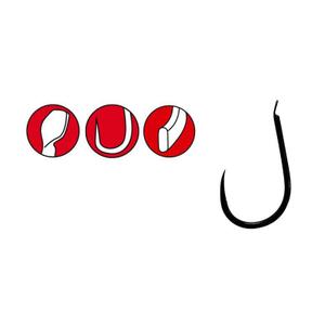 185091-1-haken-gamakatsu-power-carp-flatted-eye-barbless-x15-zwart
