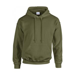 gi18500-militarygreen-sweatshirt-kap-gildan-zwaar-blend-r-militair-groen