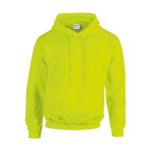 gi18500-safetyyellow-sweatshirt-kap-gildan-zwaar-blend-r-veiligheidsgeel