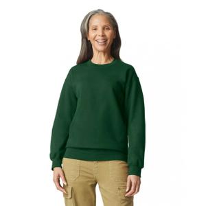 gisf000-forestgreen-midgewicht-sweatshirt-met-ronde-hals-gildan-softstyle-bosgroen