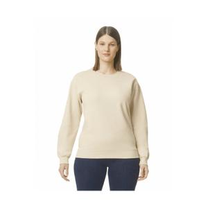 gisf000-sand-sweater-met-ronde-hals-gildan-midweight-softstyle-zand