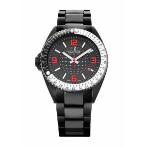 gt018-horloge-met-gepolijst-en-geborsteld-zwart-stalen-armband-golftime-zwart-zwart-tu