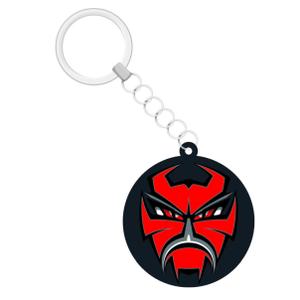 2253804-sleutelhanger-gruppo-pritelli-el-diablo-zwart-5-5x5-5-cm
