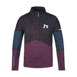 10047405hhx-1-4-rits-sweater-hannah-niro-anthraciet-pruim-paars-mel