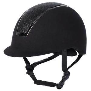 30210132-zwart-rijhelm-harry-s-horse-regal-velvet-sparkle-zwart