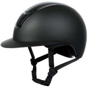 30210150-zwart-rijhelm-harry-s-horse-mont-blanc-glossy-zwart